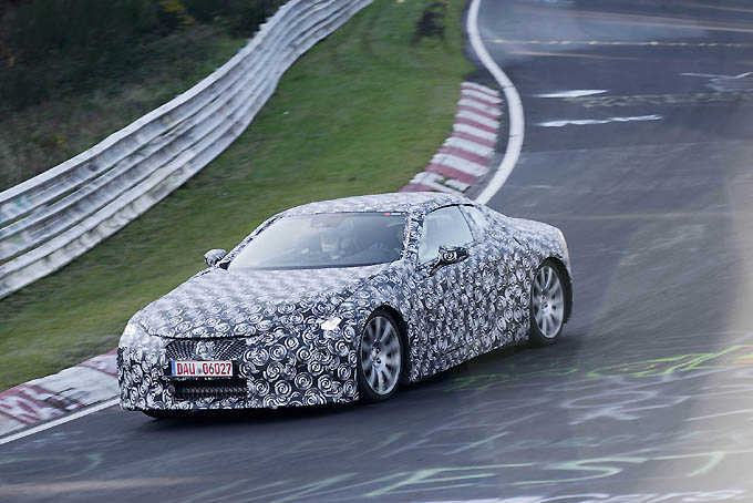 Technische DNA Lexus LFA Supersportscar is vertaald naar nieuwe LC premium coupe